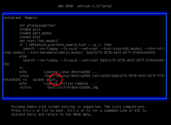 Linux grub2 как исправить sparse file not allowed