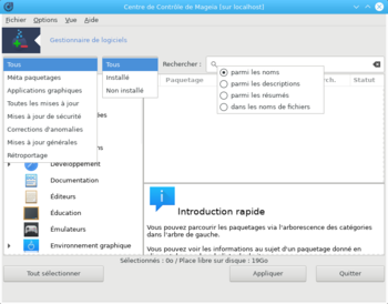 Image 4: Outils de filtrage de recherche par options